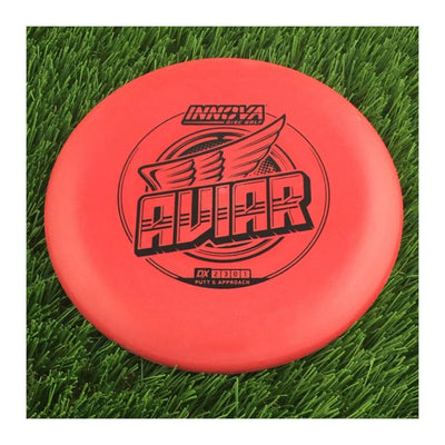 Innova DX Aviar Putter with Burst Logo Stock Stamp - 157g - Solid Red