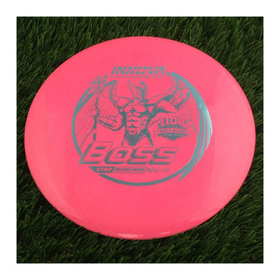 Innova Star Boss with Burst Logo Stock 1108 Feet World Record Stamp - 167g - Solid Pink