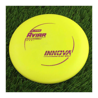 Innova R-Pro Aviar Putter with Burst Logo Stock Stamp - 175g - Solid Yellow