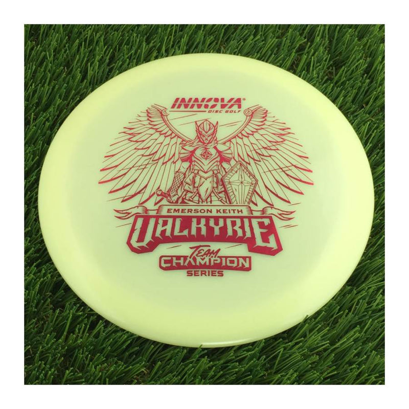 Innova Proto Glow Star Valkyrie with Emerson Keith Team Champion Tour Series 2024 Stamp - 175g - Solid Glow