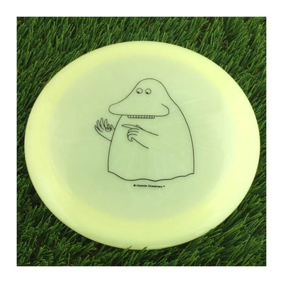 Kastaplast K1 Glow Guld with Moomin Series: The Groke - A bit less glow. Stamp - 175g - Translucent Glow