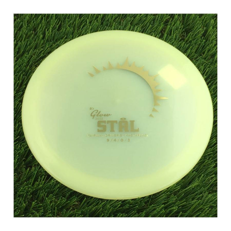 Kastaplast K1 Glow Stal with 2022 Edition Stamp - 171g - Translucent Glow