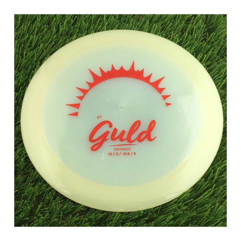 Kastaplast K1 Glow Guld with 2023 Glow Edition Stamp - 175g - Translucent Glow