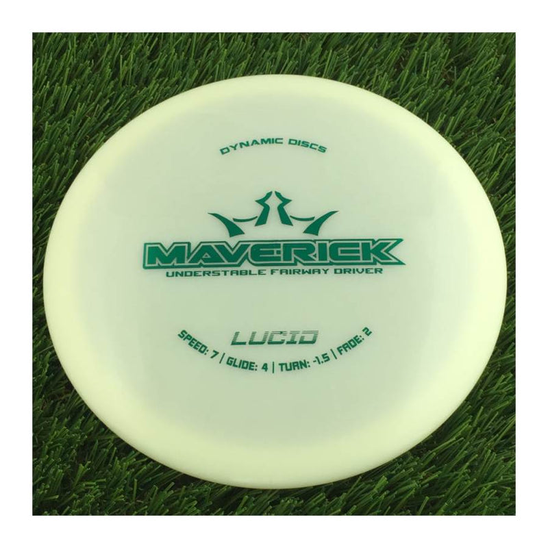 Dynamic Discs Lucid Maverick - 174g - Translucent White