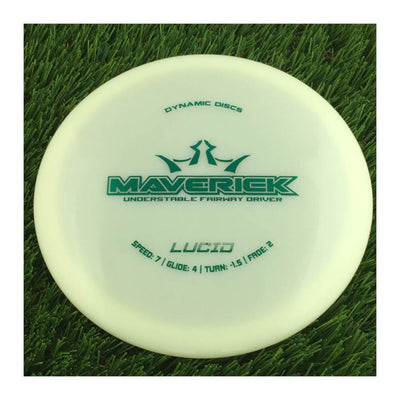 Dynamic Discs Lucid Maverick - 174g - Translucent White