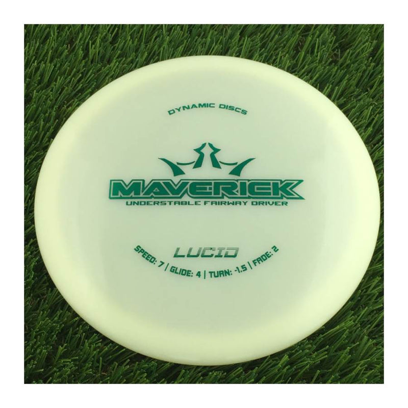 Dynamic Discs Lucid Maverick - 174g - Translucent White