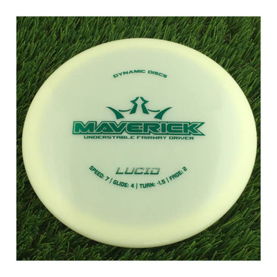 Dynamic Discs Lucid Maverick - 173g - Translucent White