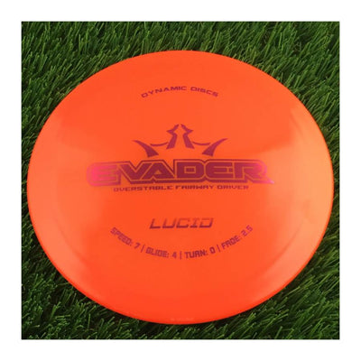 Dynamic Discs Lucid Evader - 170g - Translucent Orange