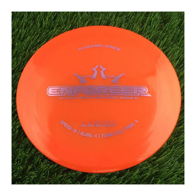 Dynamic Discs Lucid Enforcer - 172g - Translucent Orange