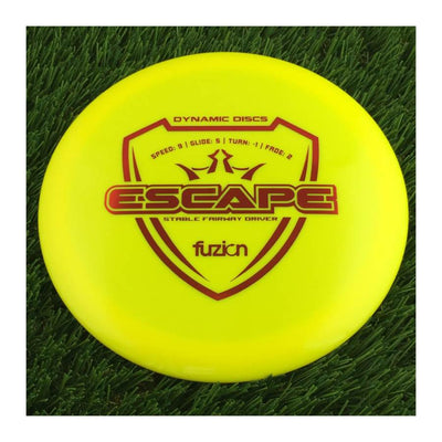 Dynamic Discs Fuzion Escape - 175g - Solid Yellow