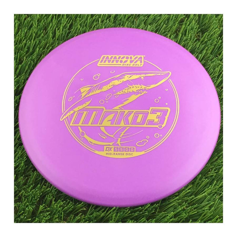 Innova DX Mako3 with Burst Logo Stock Stamp - 177g - Solid Purple