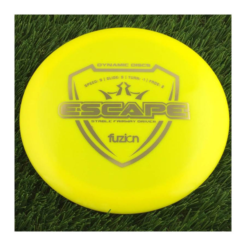 Dynamic Discs Fuzion Escape - 172g - Solid Yellow