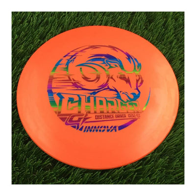 Innova Gstar Charger with Burst Logo Stock Stamp - 171g - Solid Orange