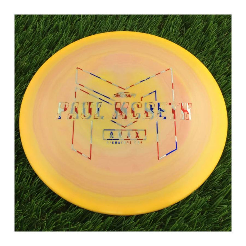 Discraft ESP Anax with Paul McBeth - Large PM Logo Stamp - 159g - Solid Orange