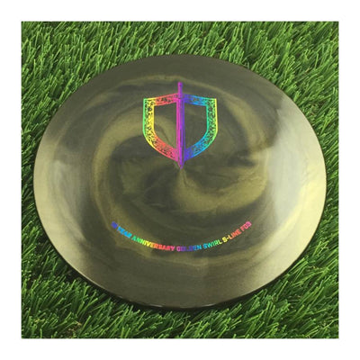 Discmania Golden Swirl S-Line FD3 with 10 Year Anniversary Sword and Shield Stamp - 174g - Solid Gold