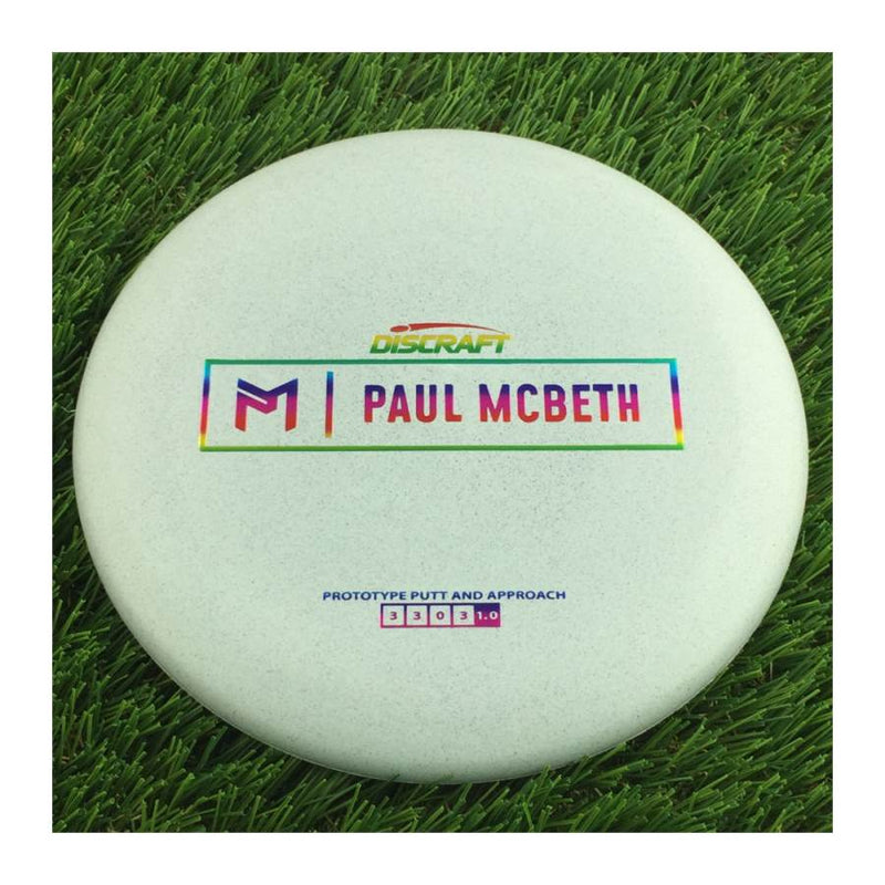 Discraft Jawbreaker/Rubber Blend Kratos with Paul McBeth Prototype Stamp - 174g - Solid Grey