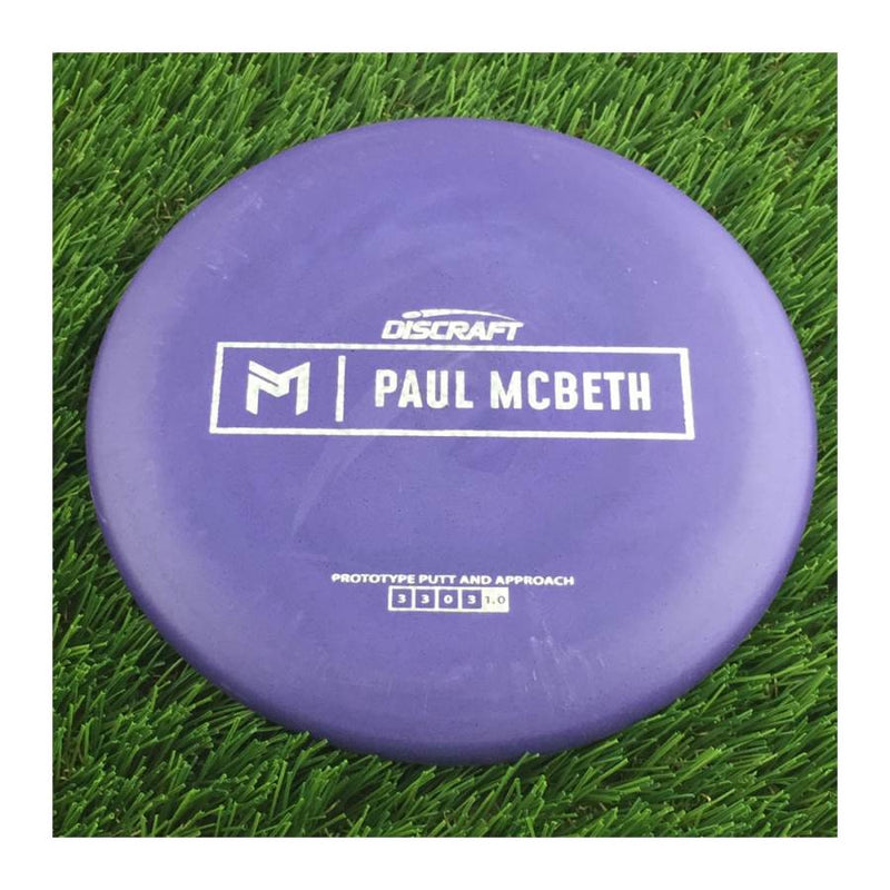 Discraft Jawbreaker/Rubber Blend Kratos with Paul McBeth Prototype Stamp - 174g - Solid Purple