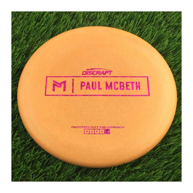 Discraft Jawbreaker/Rubber Blend Kratos with Paul McBeth Prototype Stamp - 173g - Solid Orange