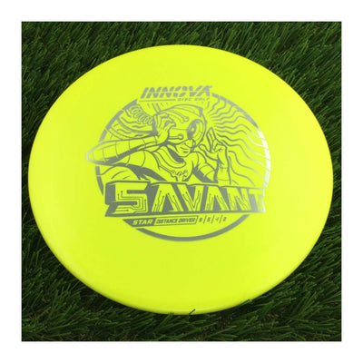 Innova Star Savant with Burst Logo Stock Stamp - 167g - Solid Yellow