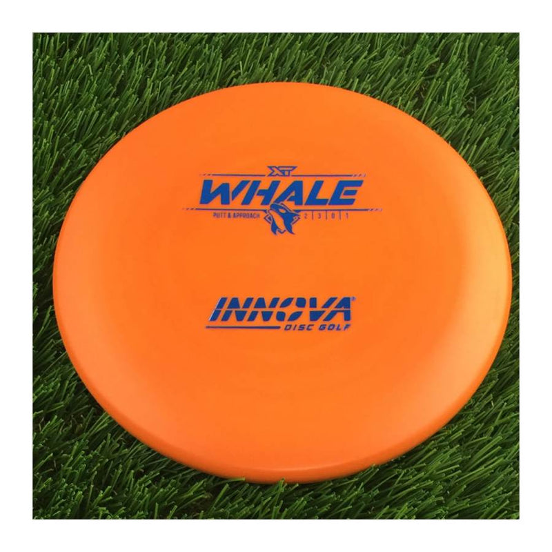 Innova XT Whale with Burst Logo Stock Stamp - 168g - Solid Orange