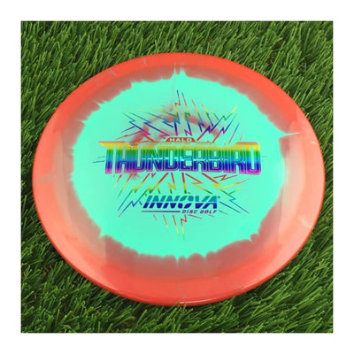 Innova Halo Star Thunderbird with Burst Logo Stock Stamp - 171g - Solid Turquoise Green