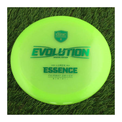 Discmania Evolution Color Lumen Glow Essence with Special Edition Stamp - 169g - Translucent Green