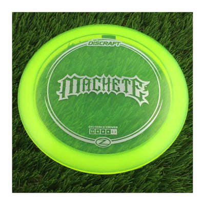 Discraft Elite Z Machete - 174g - Translucent Yellow