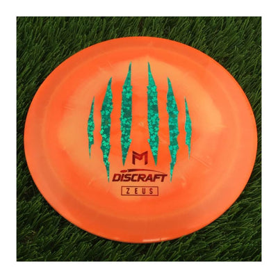 Discraft ESP Swirl Zeus with Paul McBeth 6X World Champ Claw Stamp - 170g - Solid Orange