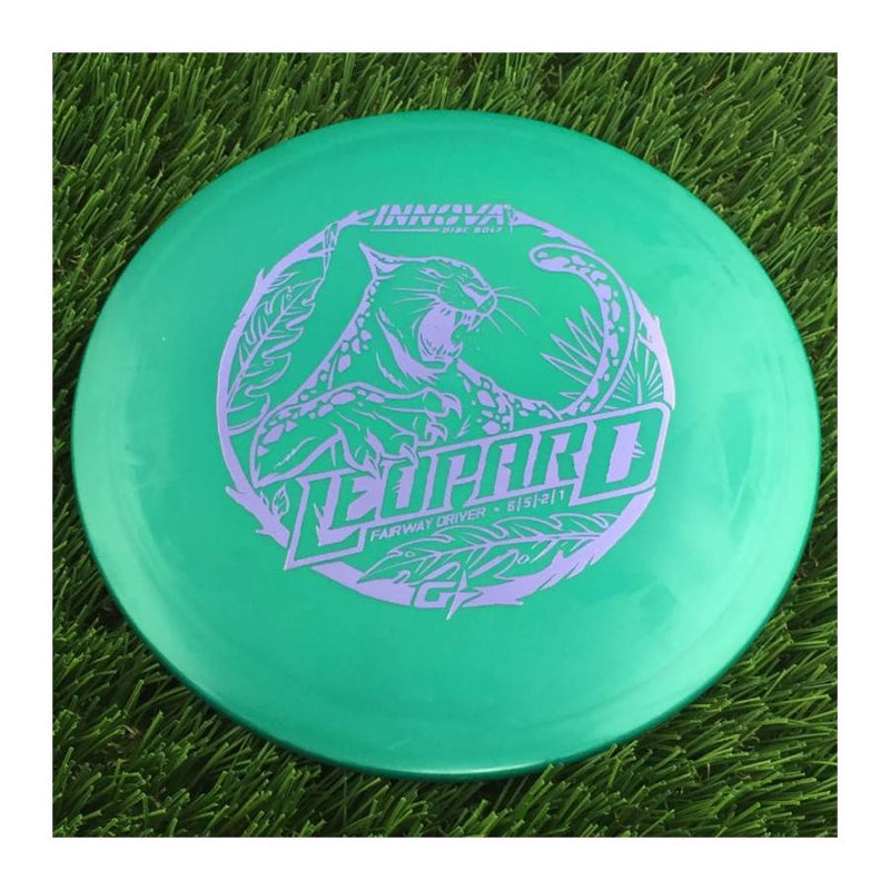 Innova Gstar Leopard with Stock Character Stamp - 175g - Solid Teal Green