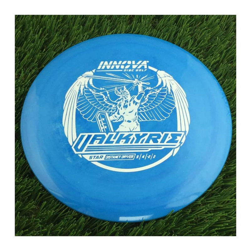 Innova Star Valkyrie with Burst Logo Stock Stamp - 166g - Solid Blue