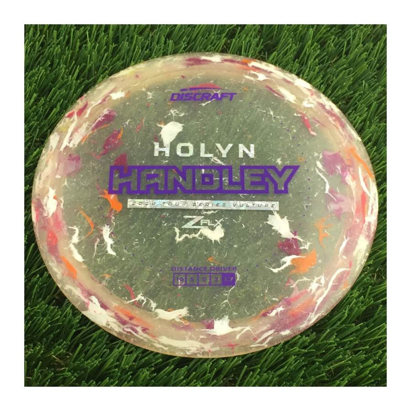 Discraft Jawbreaker Z FLX Vulture with Holyn Handley 2024 Tour Series Stamp - 176g - Translucent Light Purple