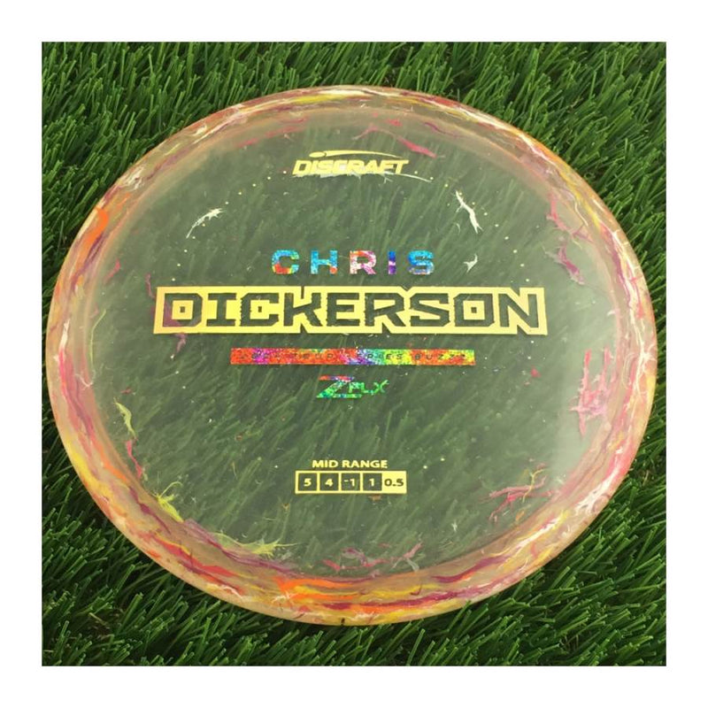 Discraft Jawbreaker Z FLX Buzzz with Chris Dickerson 2024 Tour Series Stamp - 180g - Translucent Light Purple