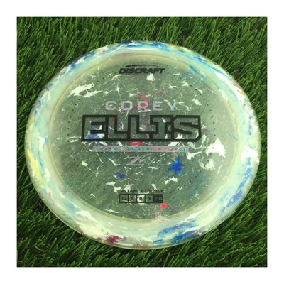 Discraft Jawbreaker Z FLX Force with Corey Ellis 2024 Tour Series Stamp - 174g - Translucent Light Blue