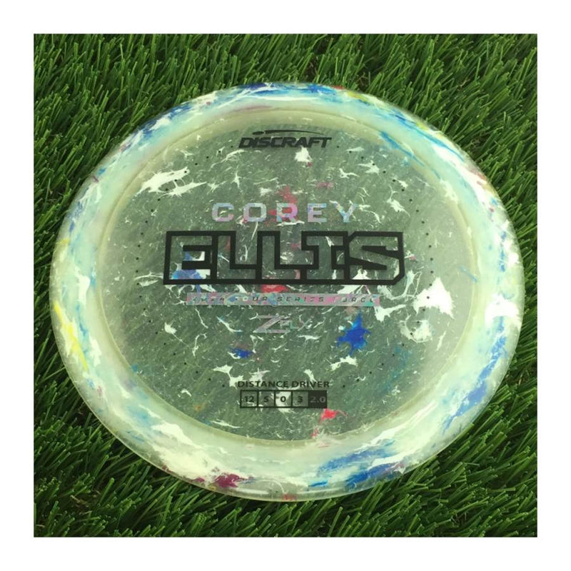 Discraft Jawbreaker Z FLX Force with Corey Ellis 2024 Tour Series Stamp - 174g - Translucent Light Blue