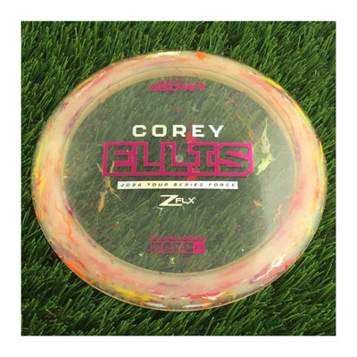 Discraft Jawbreaker Z FLX Force with Corey Ellis 2024 Tour Series Stamp - 174g - Translucent Pink