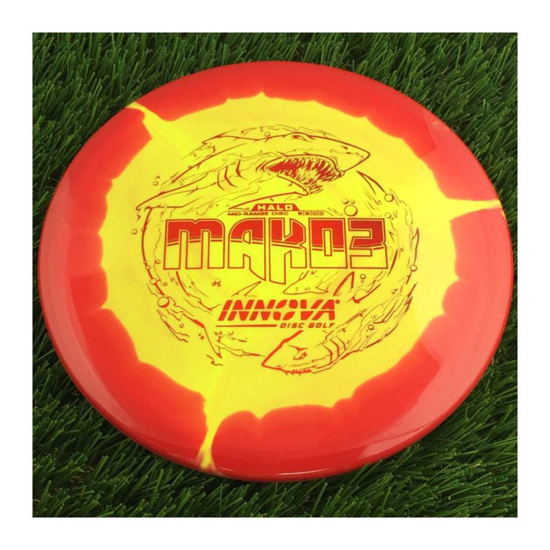 Innova Halo Star Mako3 with Burst Logo Stock Stamp - 180g - Solid Yellow