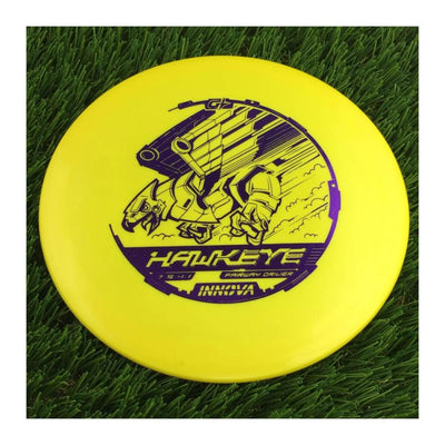 Innova Gstar Hawkeye with Burst Logo Stock Stamp - 163g - Solid Yellow