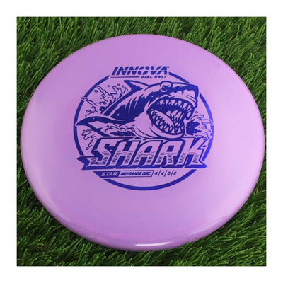 Innova Star Shark with Burst Logo Stock Stamp - 180g - Solid Purple