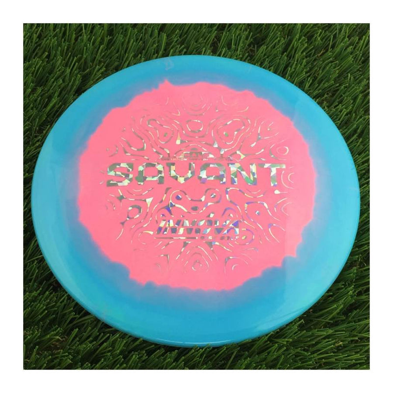 Innova Halo Star Savant with Burst Logo Stock Stamp - 172g - Solid Bluish Pink