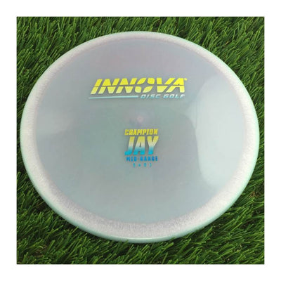 Innova Champion Jay with Burst Logo Stock Stamp - 158g - Translucent Grey