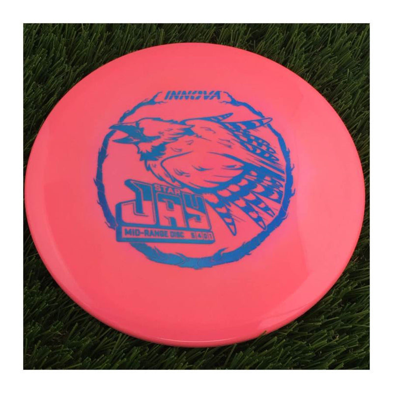 Innova Star Jay with Burst Logo Stock Stamp - 175g - Solid Pink