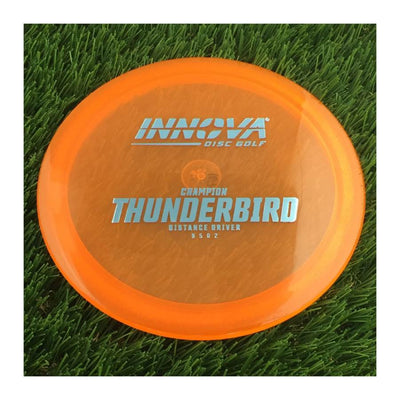 Innova Champion Thunderbird with Burst Logo Stock Stamp - 167g - Translucent Orange