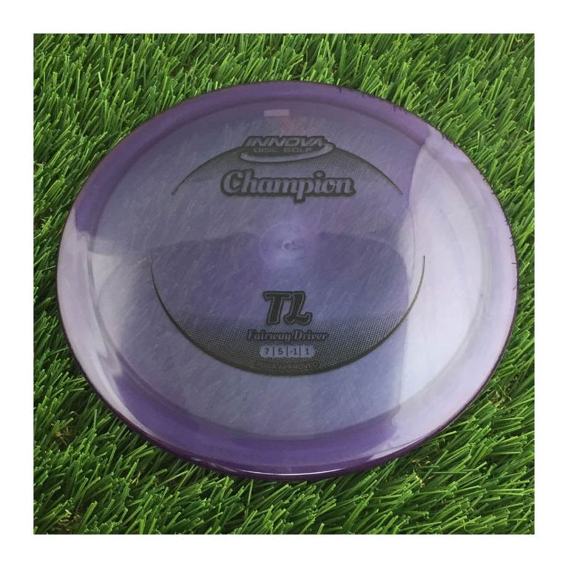 Innova Champion TL with Circle Fade Stock Stamp - 175g - Translucent Purple