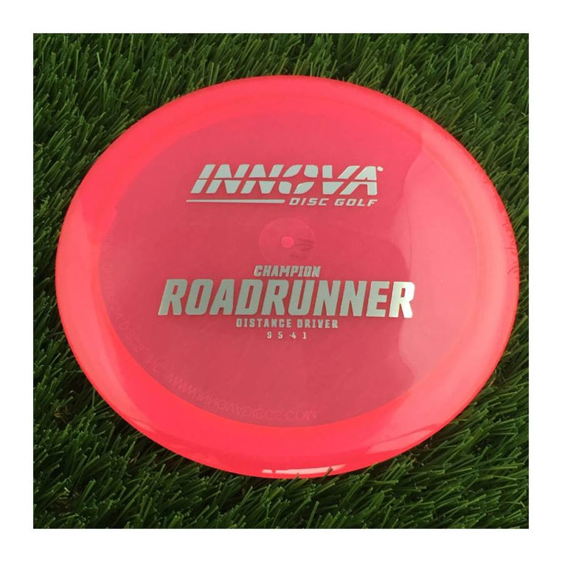 Innova Champion Roadrunner with Burst Logo Stock Stamp - 163g - Translucent Pink