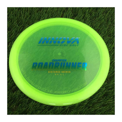 Innova Champion Roadrunner with Burst Logo Stock Stamp - 144g - Translucent Neon Yellow