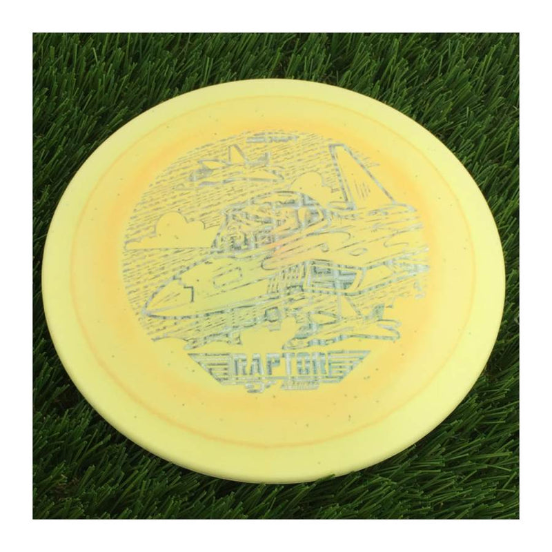 Discraft ESP Lite Sparkle Raptor with 2023 Ledgestone Edition - Wave 3 Stamp - 169g - Solid Orangish Cream