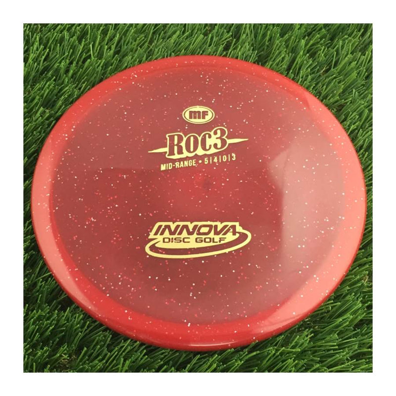 Innova Champion Metal Flake Roc3 - 172g - Translucent Red