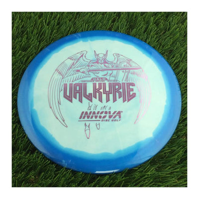 Innova Halo Star Valkyrie with Burst Logo Stock Stamp - 155g - Solid Blue