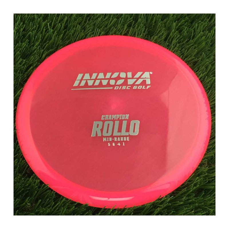 Innova Champion Rollo with Burst Logo Stock Stamp - 180g - Translucent Pink