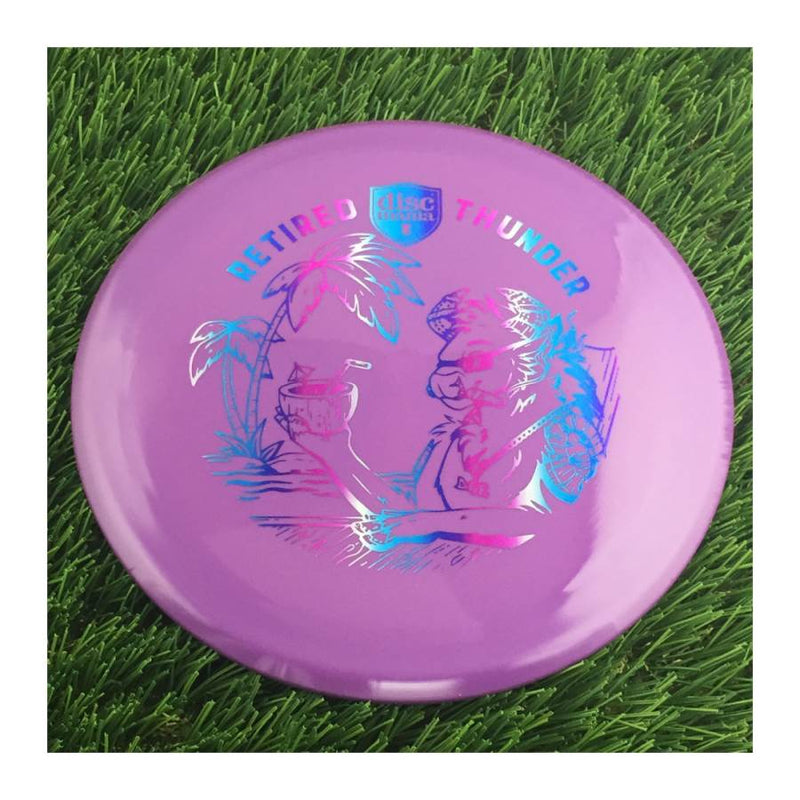 Discmania S-Line Reinvented CD1 with Retired Thunder - April Jewels 2024 Stamp - 169g - Solid Purple